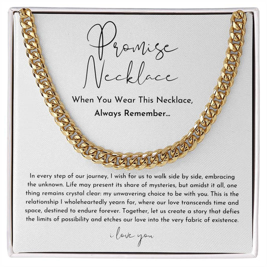 Boyfriend Promise Necklace (90% OFF TODAY ONLY)