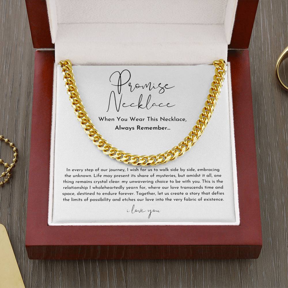 Boyfriend Promise Necklace (90% OFF TODAY ONLY)
