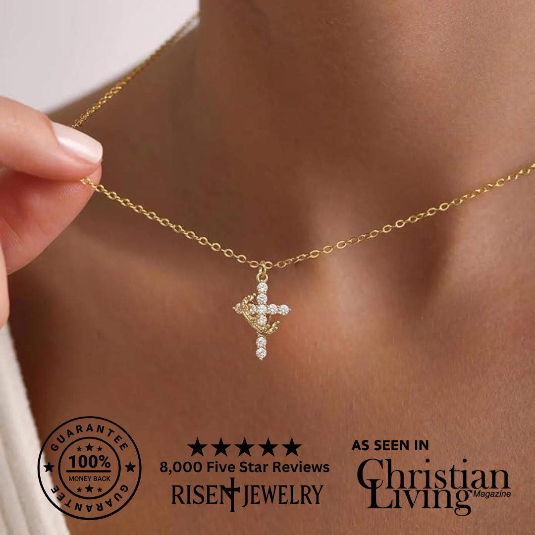 Cross & Crown Necklace (90% OFF TODAY ONLY)