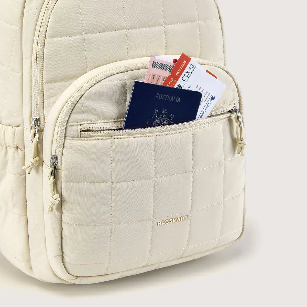 CloudCarry Quilted Backpack