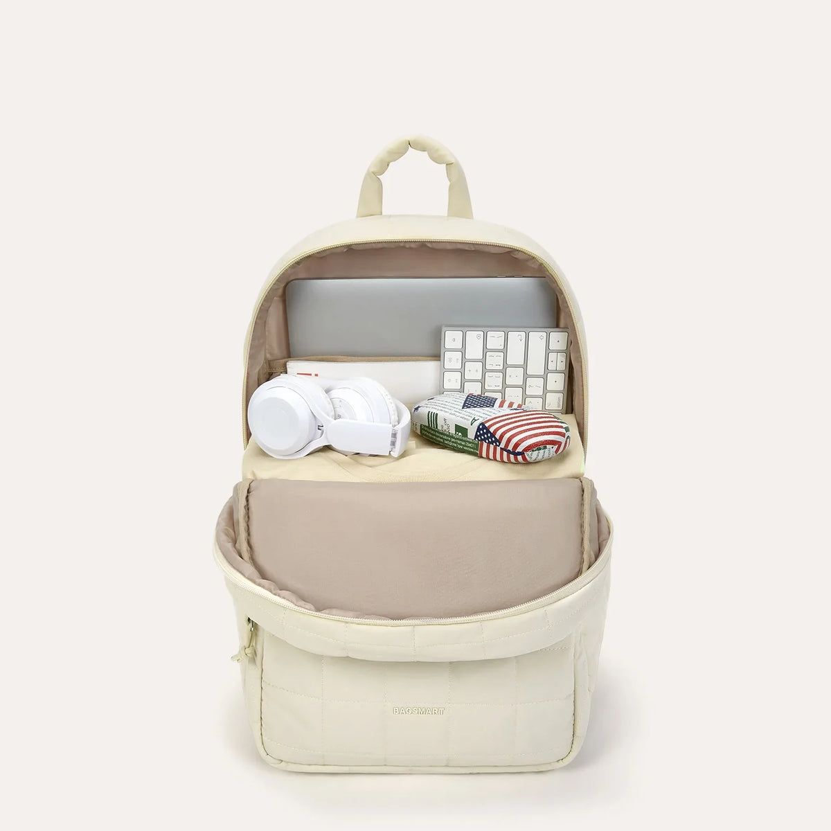 CloudCarry Quilted Backpack