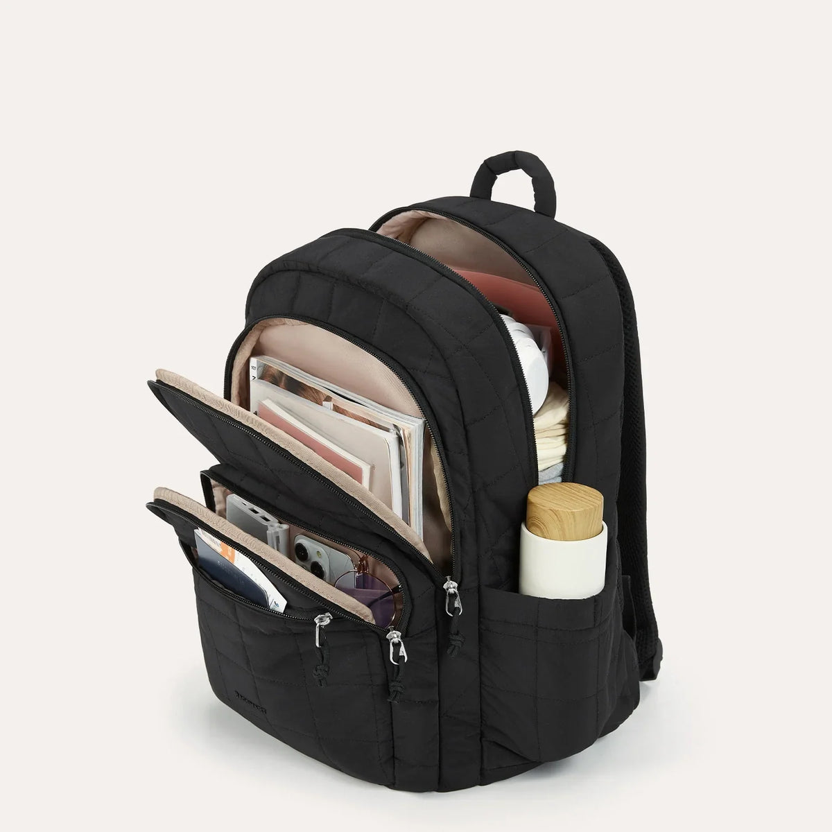CloudCarry Quilted Backpack