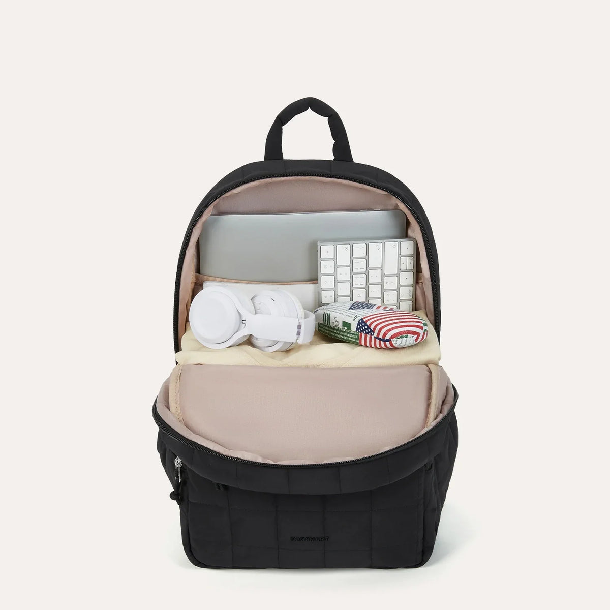 CloudCarry Quilted Backpack