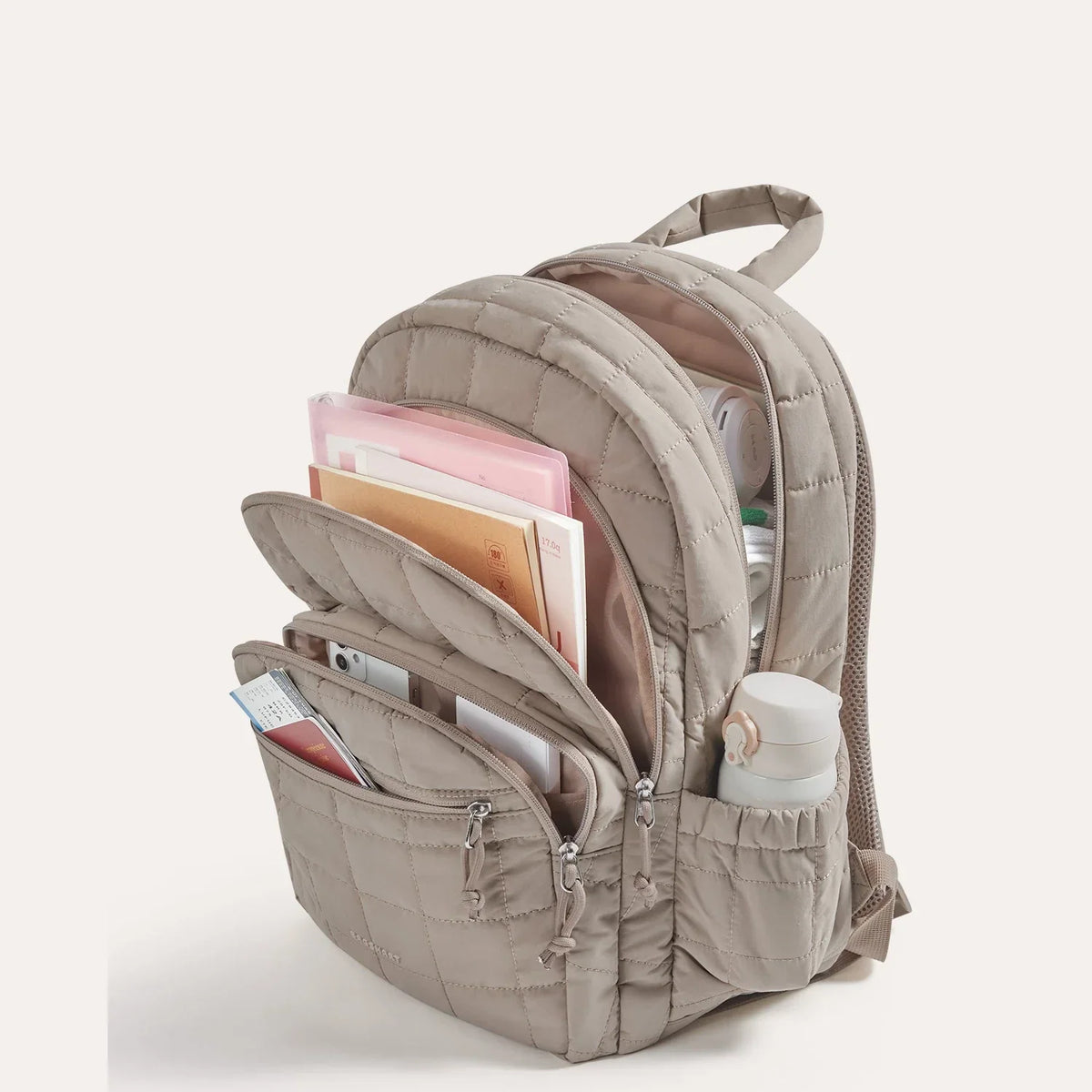 CloudCarry Quilted Backpack