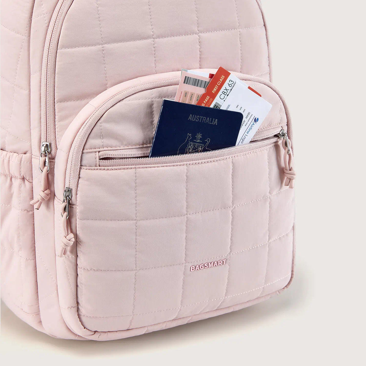 CloudCarry Quilted Backpack