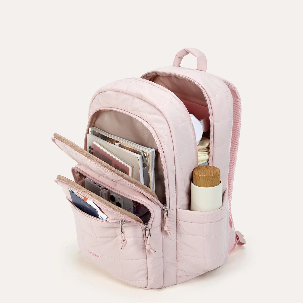CloudCarry Quilted Backpack