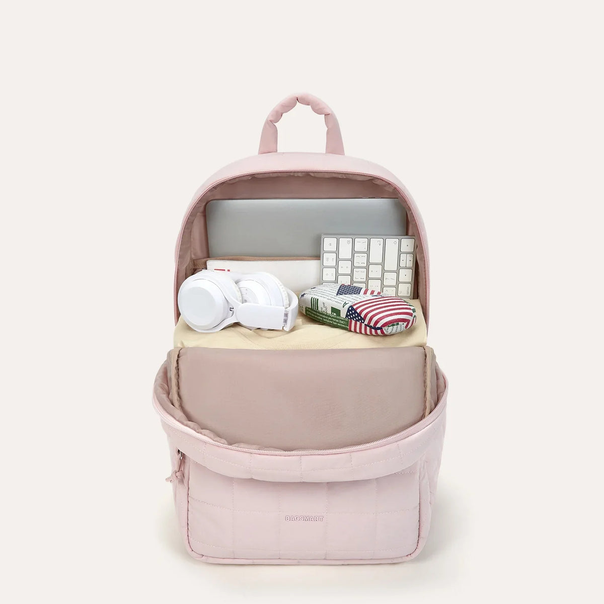 CloudCarry Quilted Backpack
