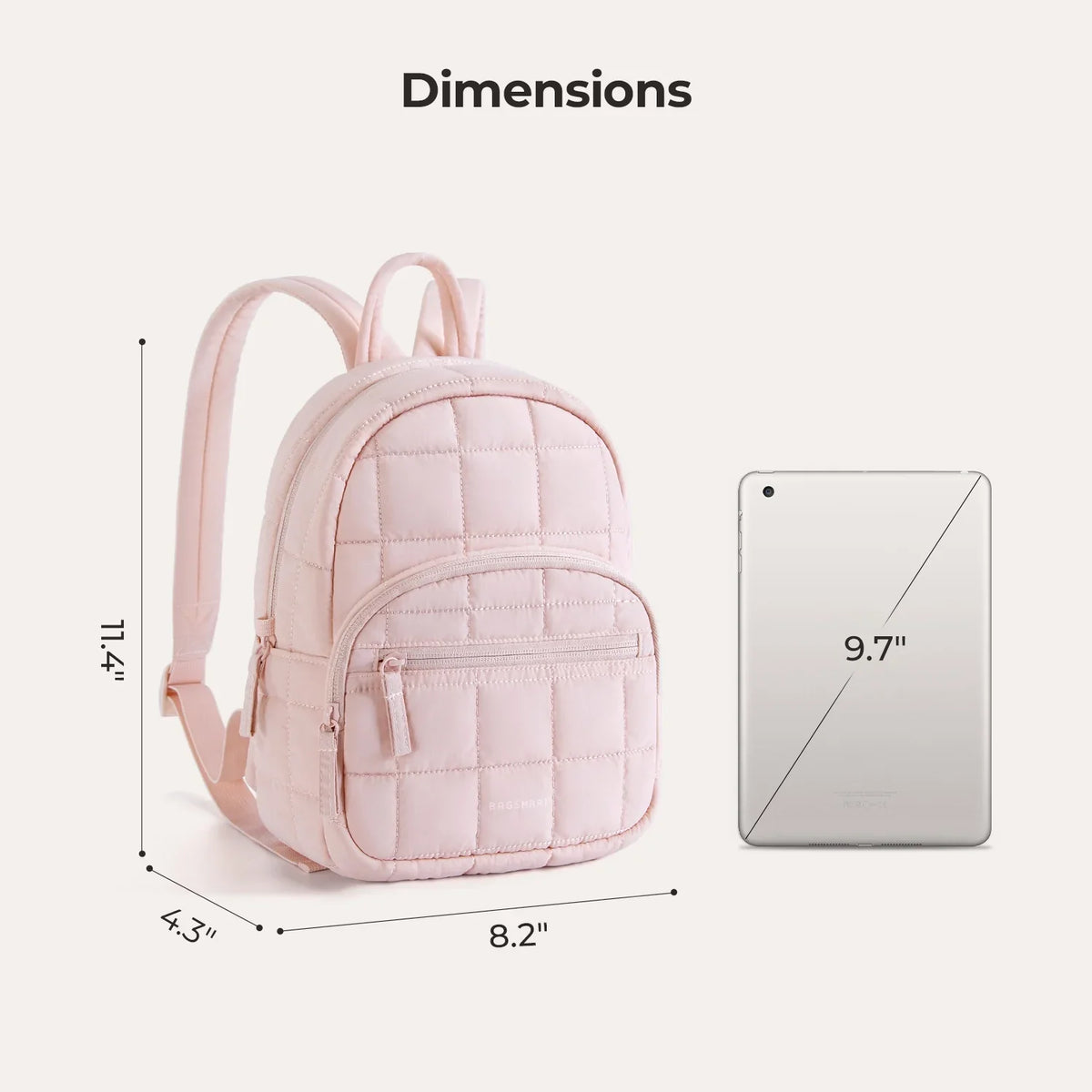 CloudCarry Quilted Backpack