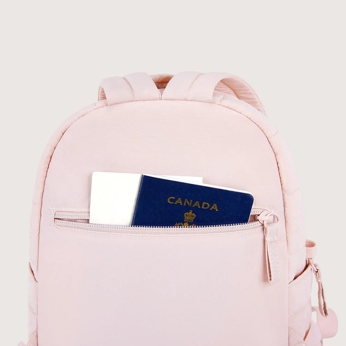CloudCarry Quilted Backpack