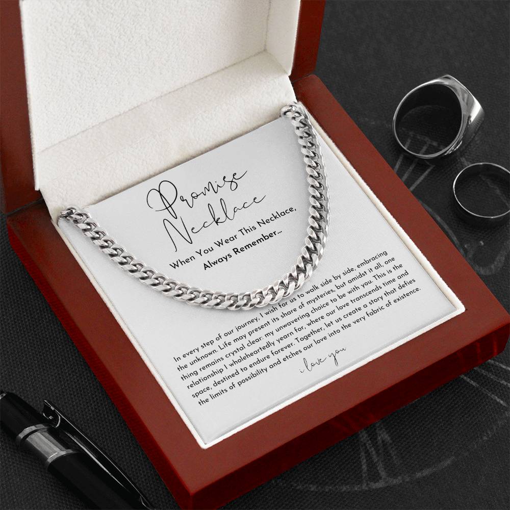 Boyfriend Promise Necklace (90% OFF TODAY ONLY)